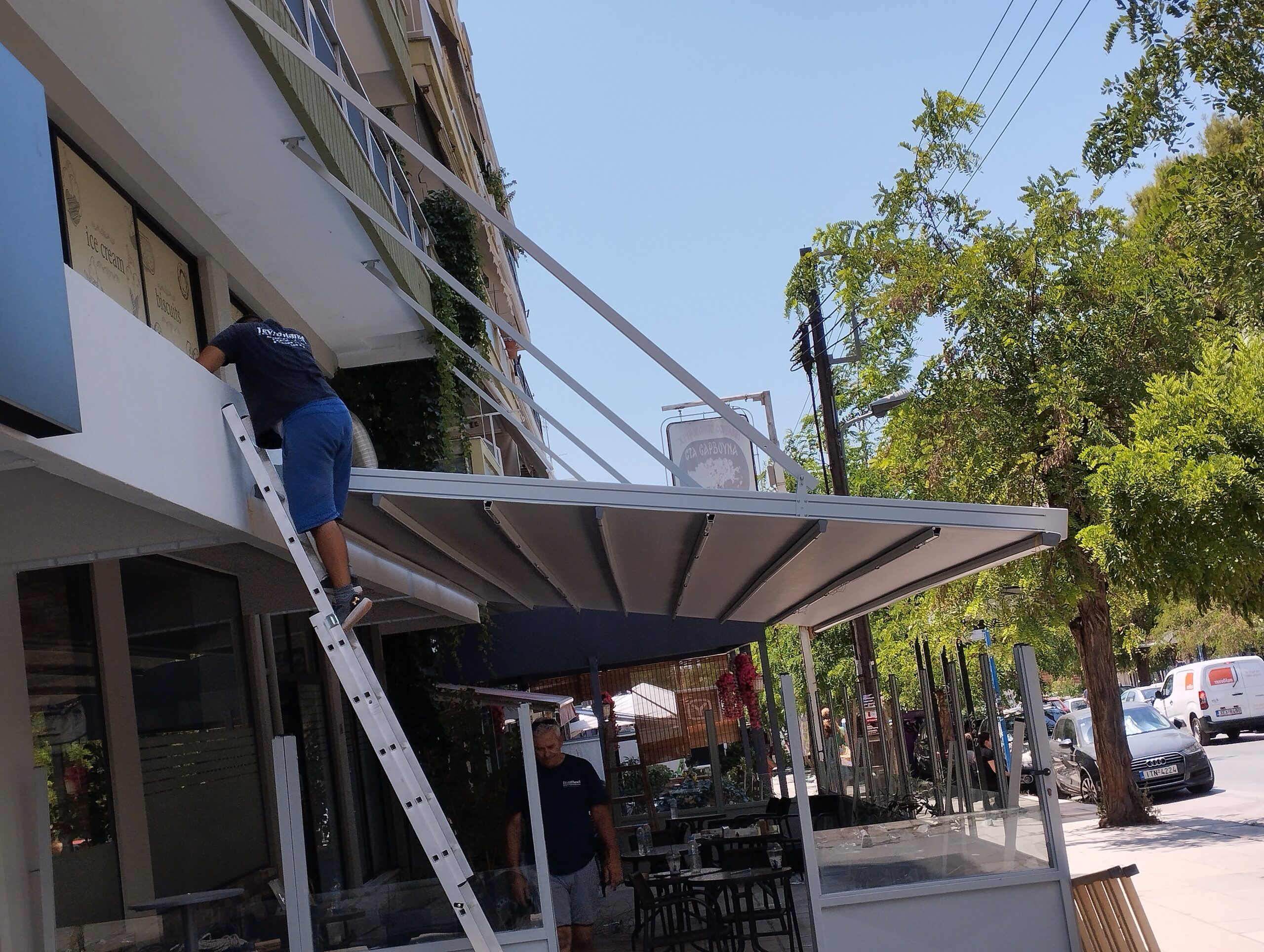 ΤεντοPlanet | Πέργκολες, Τέντες, Ζελατίνες, Καποτίνες, Ειδικές κατασκευές | Τοποθέτηση, Επισκευή, Συντήρηση | Θεσσαλονίκη | Tentoplanet.gr